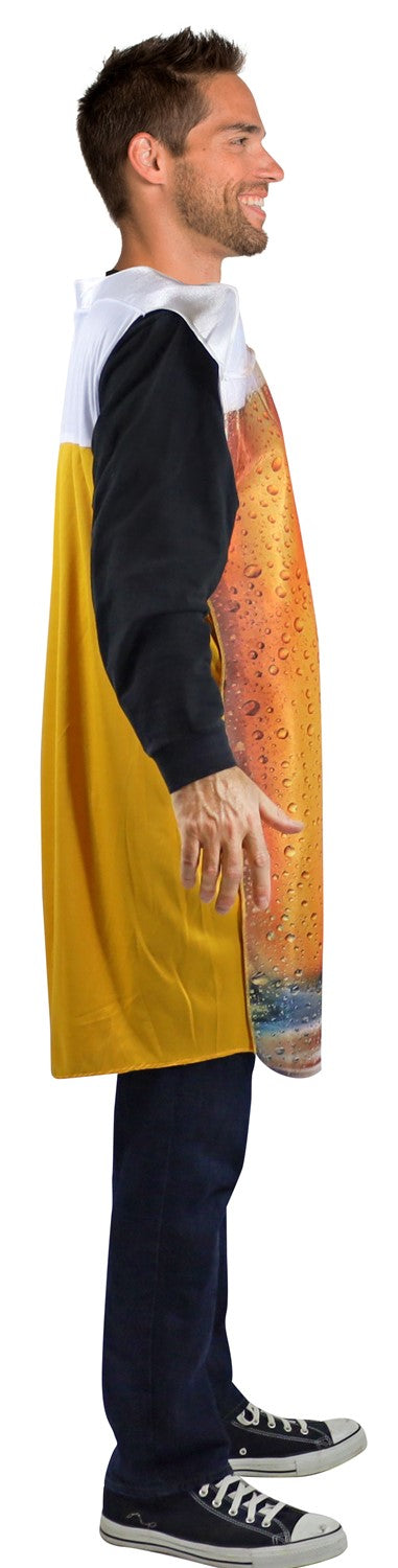 Beer Mug Dress and Beer Pint Couples Halloween Costume, Adult One Size