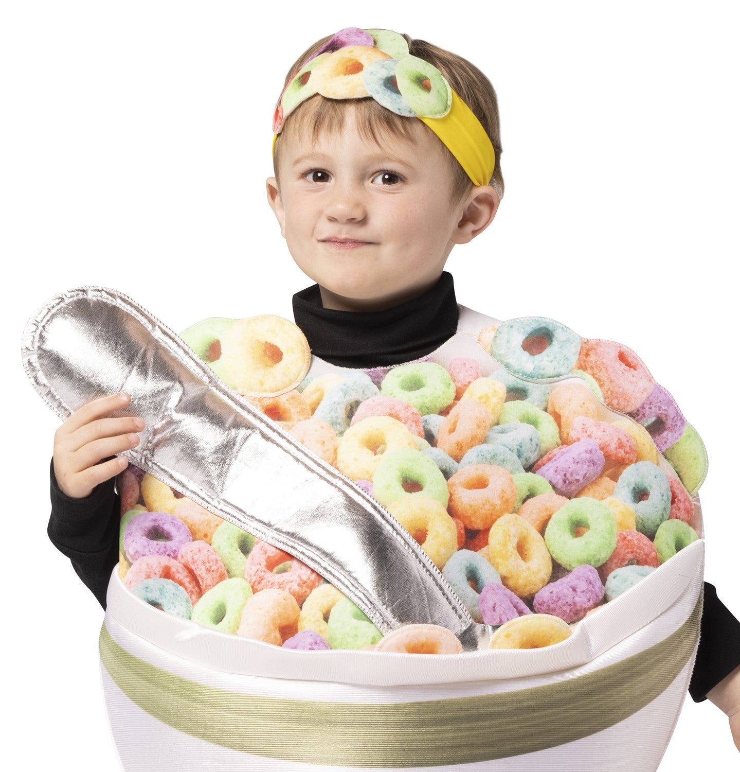 Bowl of Cereal with Spoon Halloween Costume, Child Size 3-6