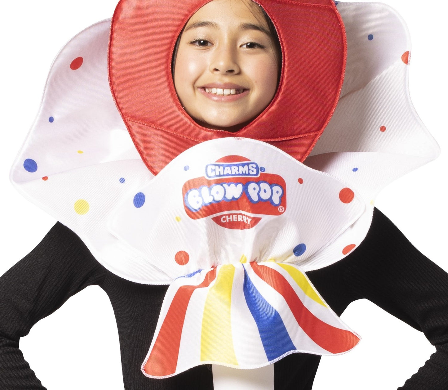Charms Blow Pop Cherry Halloween Costume, Child Size 7-10