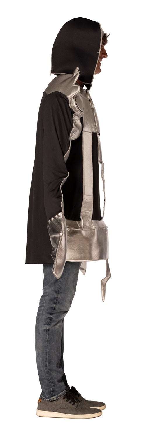 Winged Corkscrew & Get Real Bottle of Red Wine Couples Costume, Adult One Size