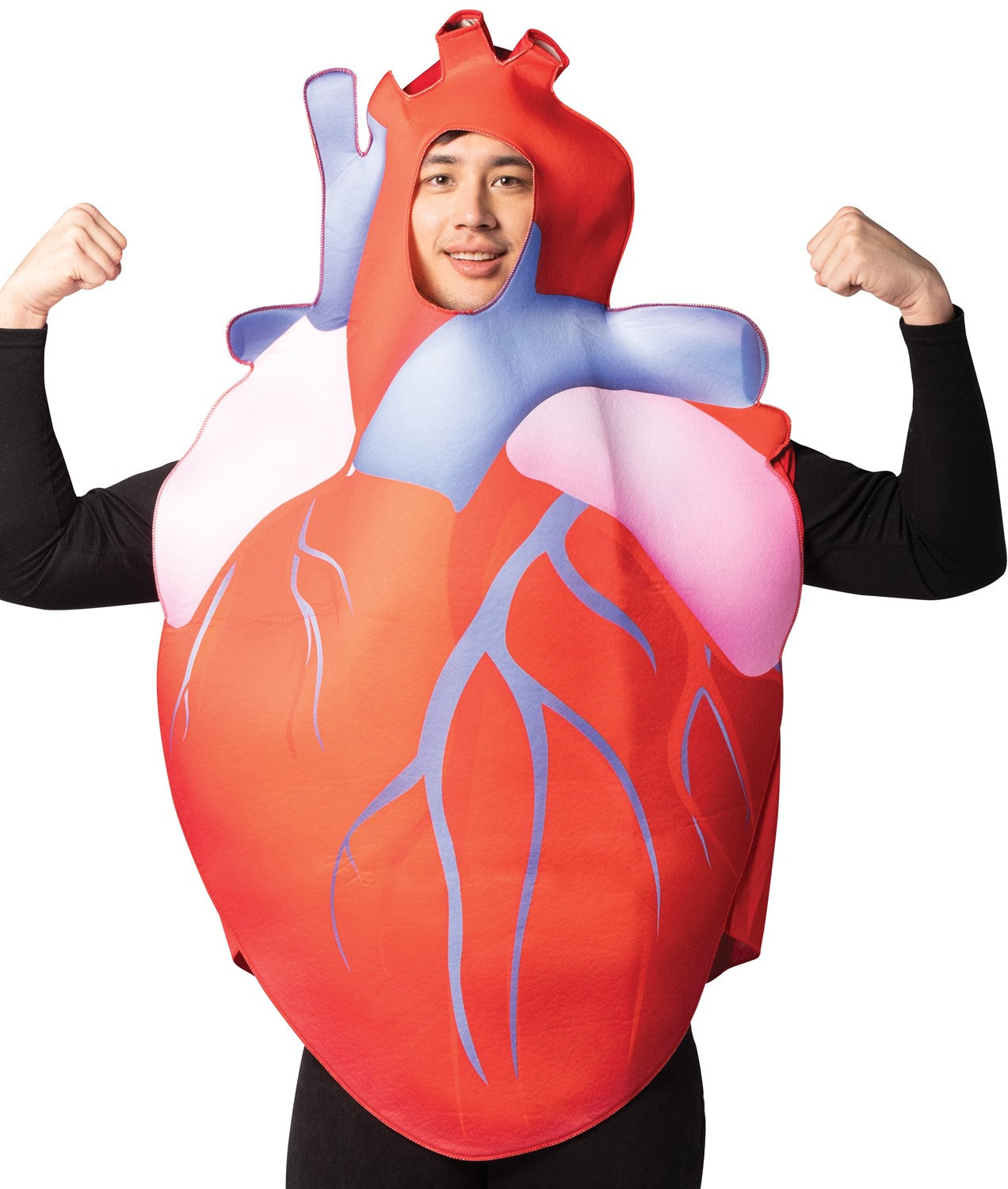 Heart & Brain Couple Halloween Costume, Adult One Size