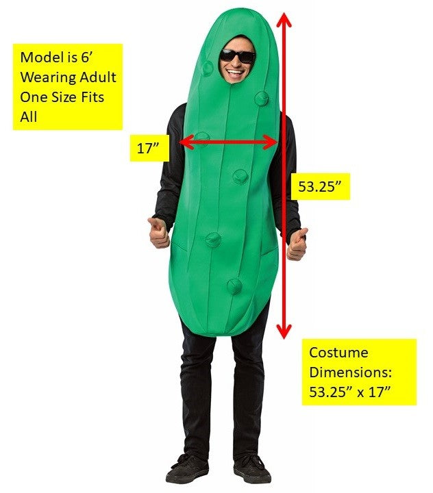 Pickle Costume, Adult One Size