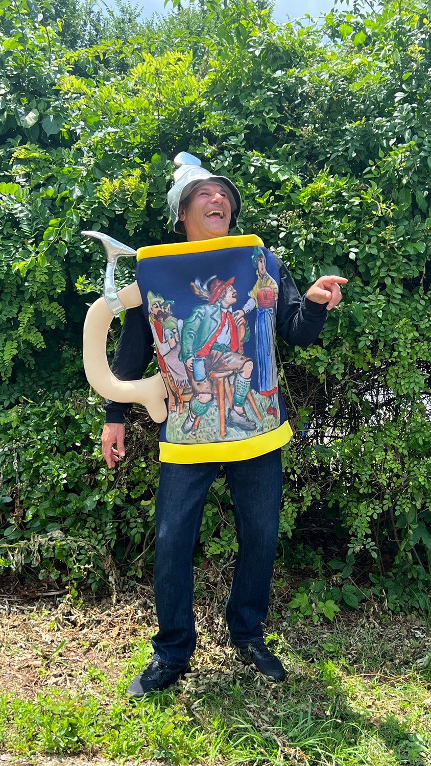 Beer Stein Halloween Costume, Adult One Size