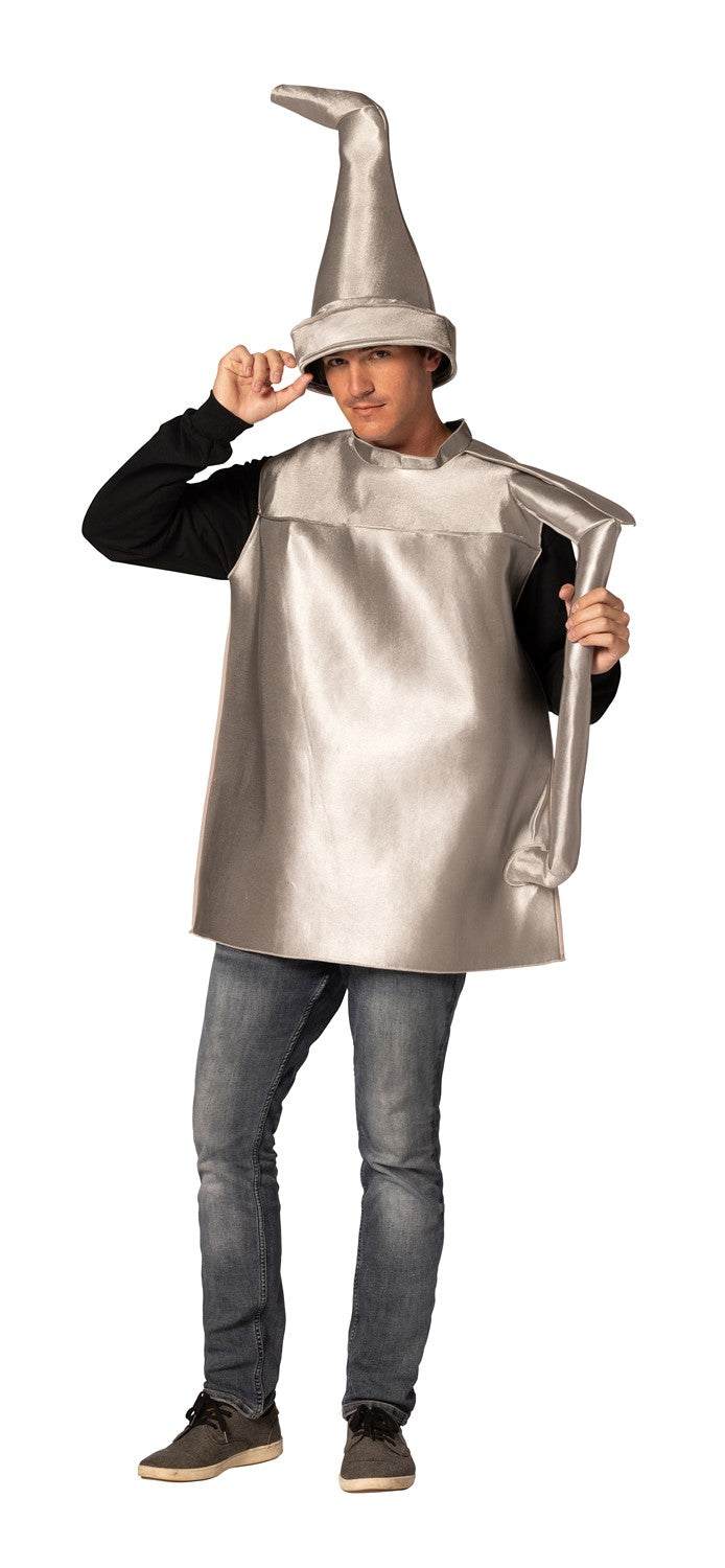 Oil Can the Tin Man Halloween Costume, Adult One Size