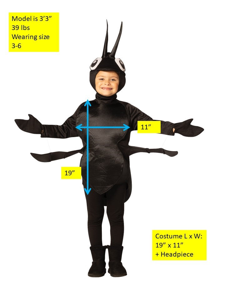 Ant Halloween Costume, Child Size 3-4