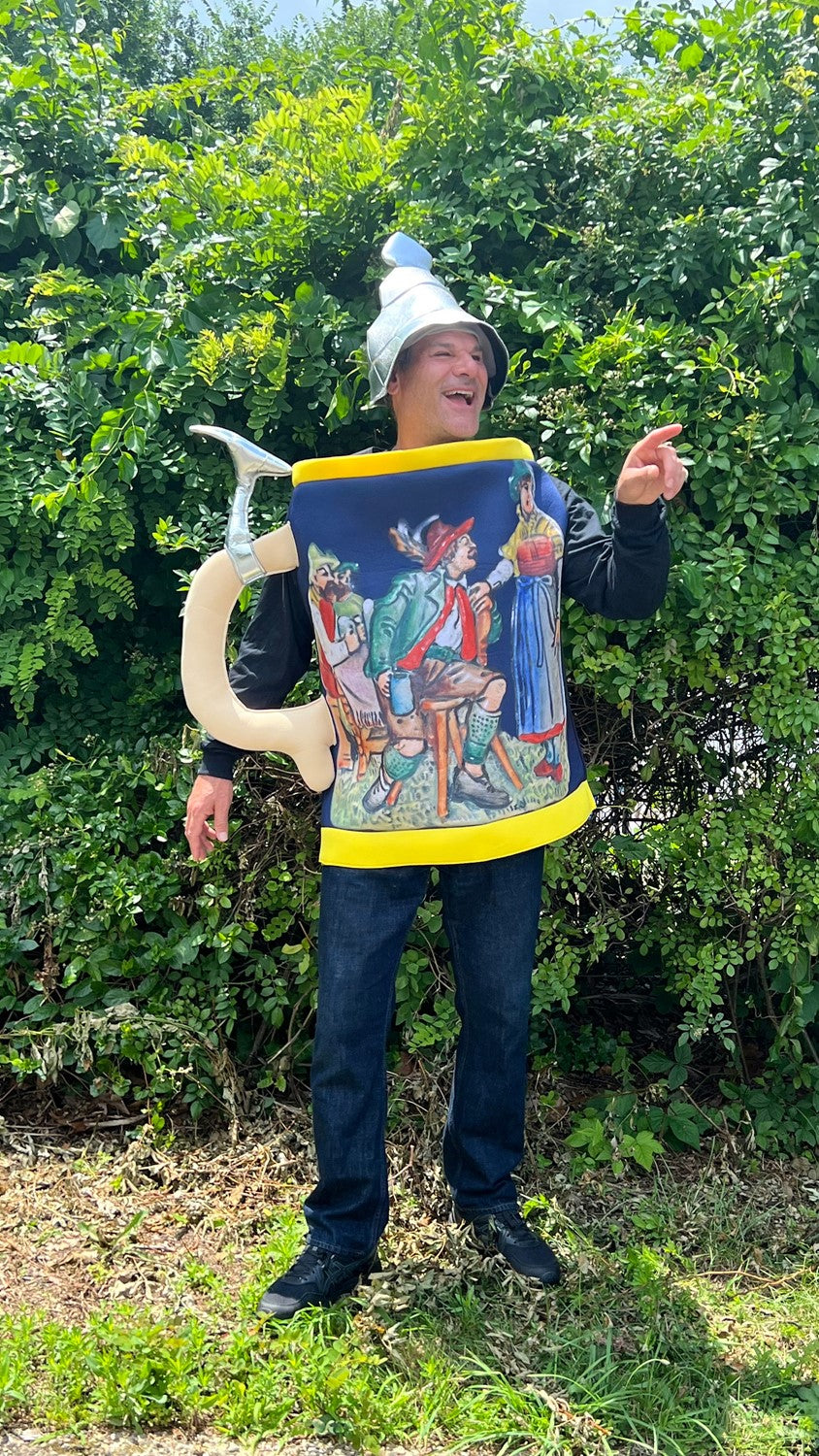 Beer Stein Halloween Costume, Adult One Size