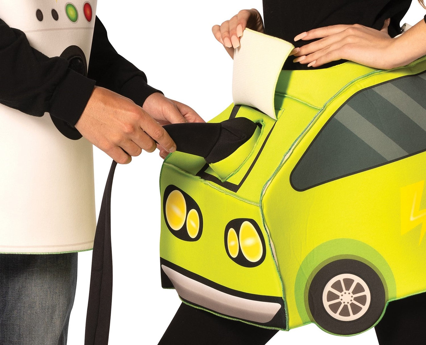 Electric Car & Charger Couple Halloween Costume, Adult One Size