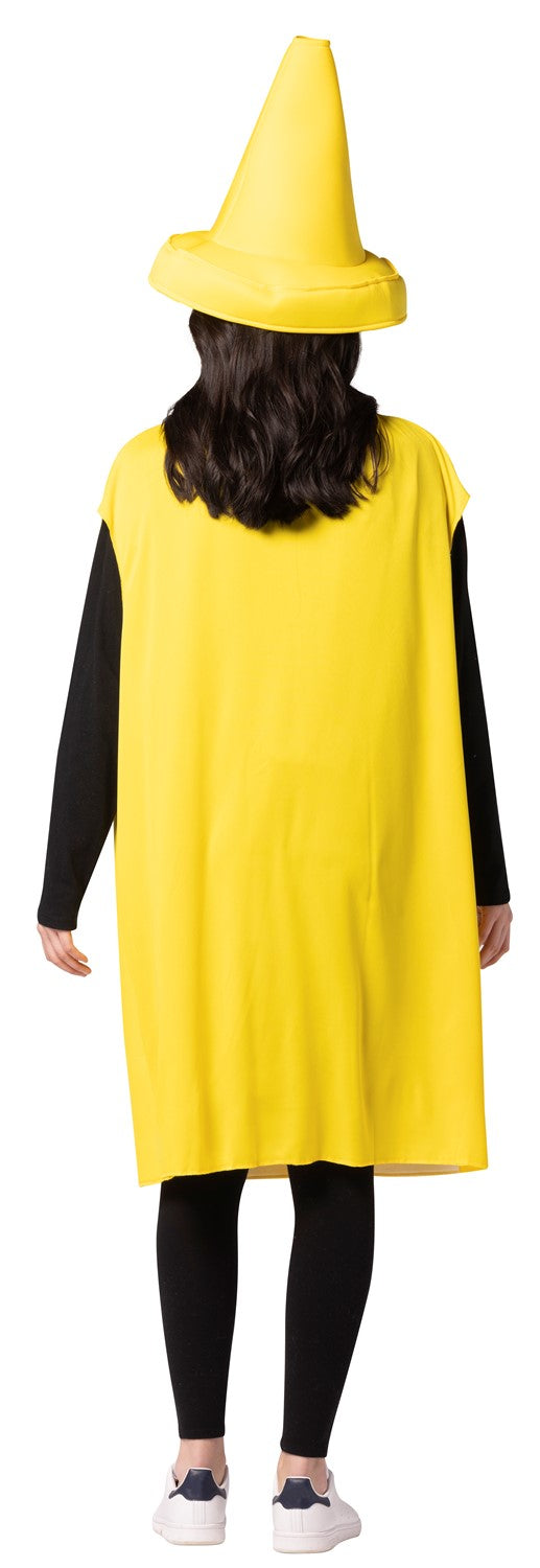 Yellow Mustard & Bendable Pretzel Couple Costume, Adult One Size