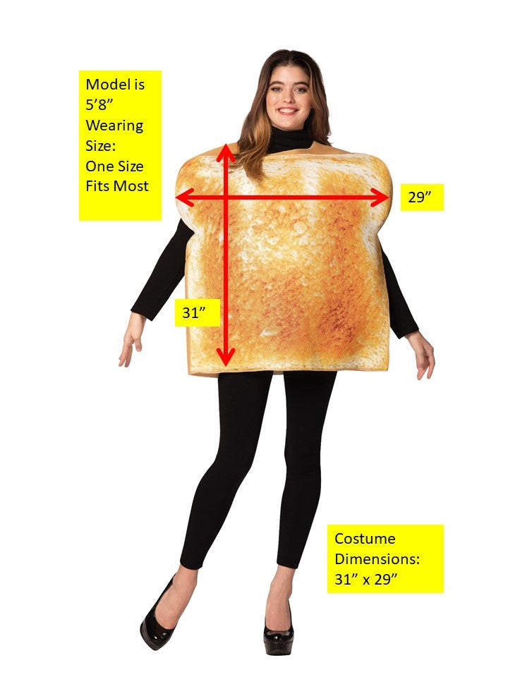 Toast & Toaster Couples Halloween Costume, Adult One Size