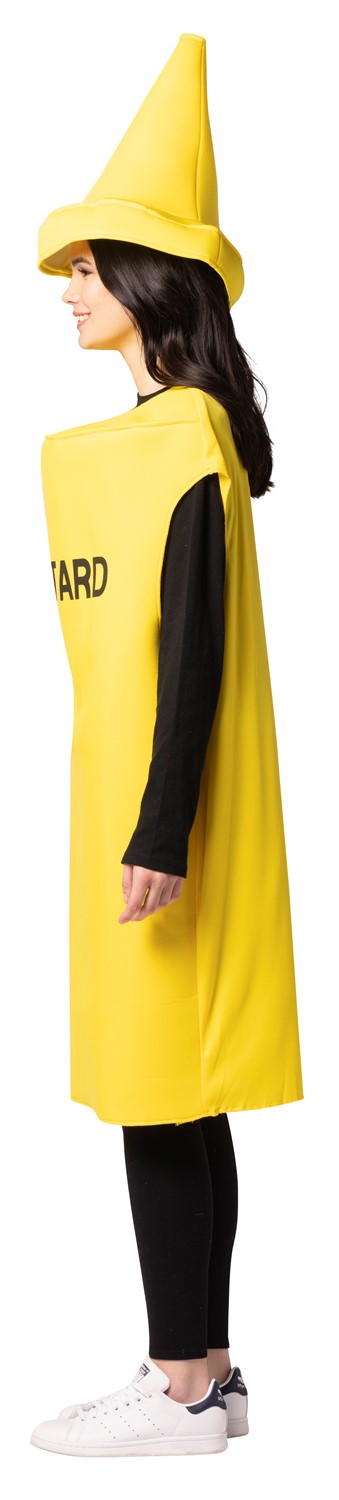 Yellow Mustard & Bendable Pretzel Couple Costume, Adult One Size