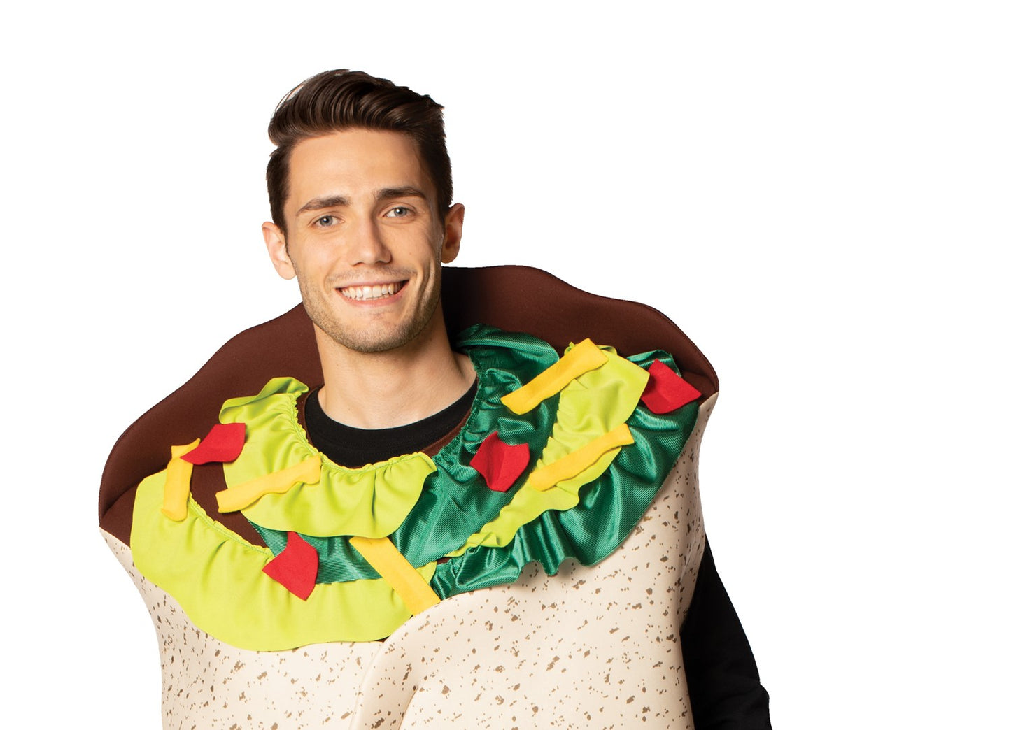 McCormick Cholula Hot Sauce & Deluxe Burrito Couple Costume, Adult One Size
