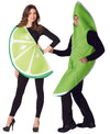 Lime Wedge & Lime Slice Couple Costume, Adult One Size