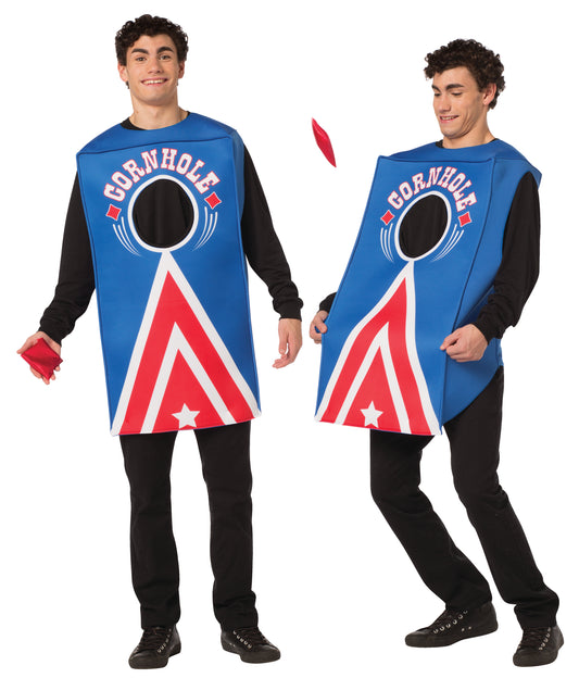 Cornhole Interactive Game 2 Pack Couples Costume, Adult One Size
