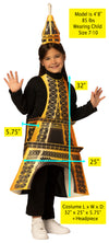 Eiffel Tower Costume,  Child Size 7-10