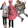 Retro Pay Phone, Woopie Cushion & Boom Box Group Costume, Adult One Size