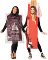 Soy Sauce & Chopsticks Couples Costume, Adult One Size