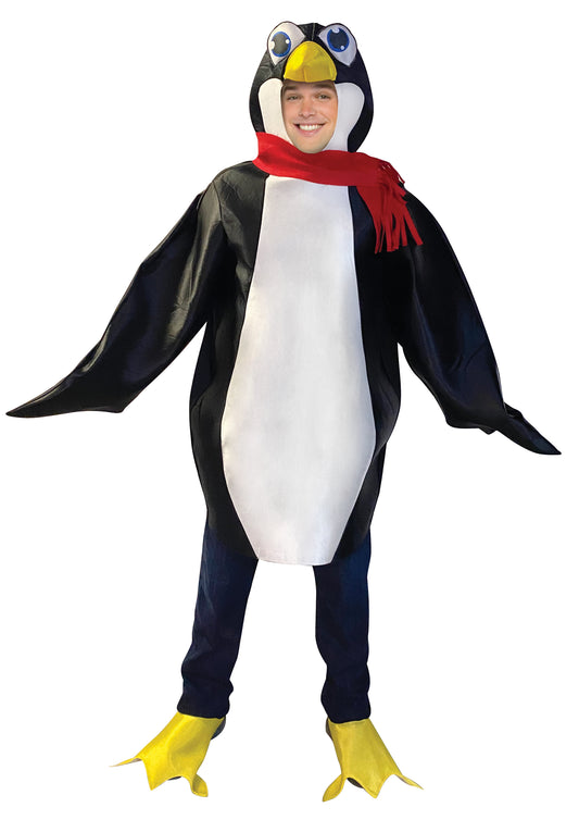Deluxe Penguin Costume, Men and Women, Adult One Size