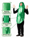 Ultimate Pickle Halloween Costume, Green, Adult One Size