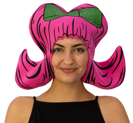 Pink Bouffant Cartoon Wig