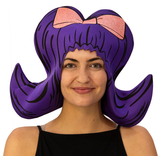 Purple Bouffant Cartoon Wig