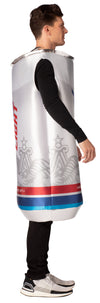Natural Light Beer Can & Dress Couples Costume, Adult One Size & Women's Sizes M-L
