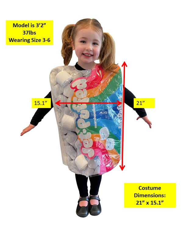 Kraft Jet-Puffed Marshmallows Bag Costume, Child 3-6