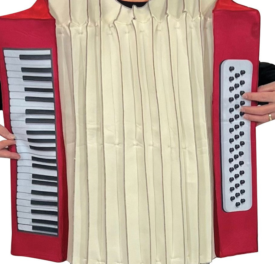 Accordion Costume with Sound Chip, Adult One Size