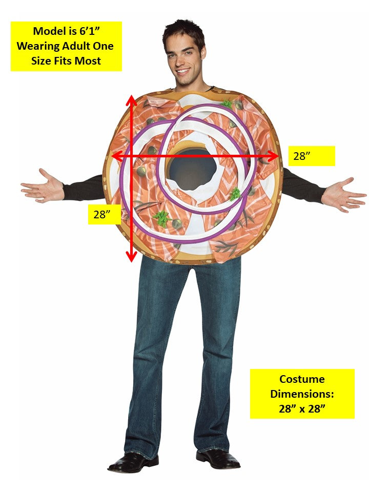 Bagel & Lox Costume, Adult One Size