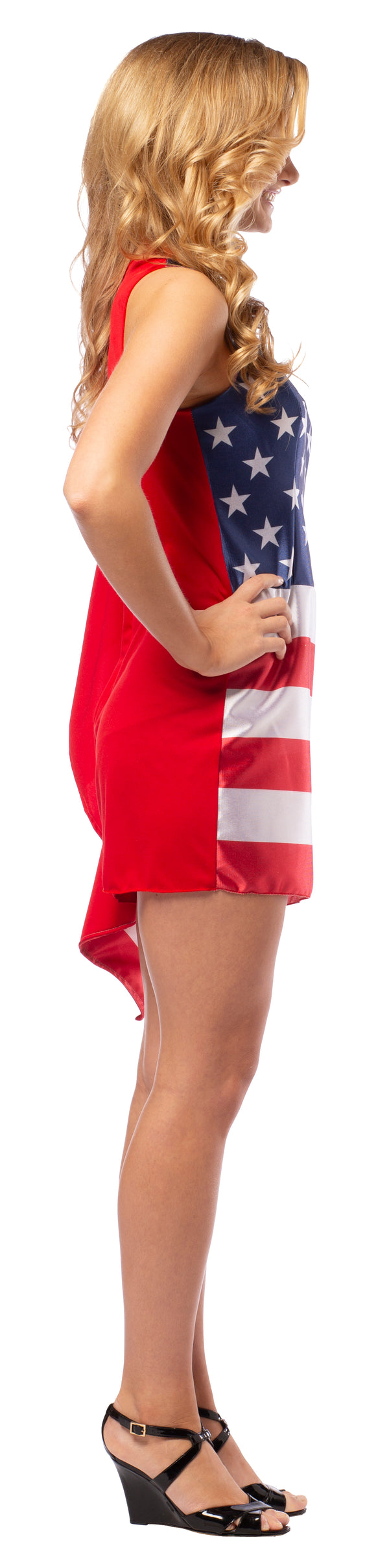 USA Flag Dress Costume, Teen Size 13-16