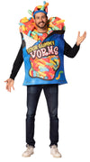 Sour Gummy Worms Costume, Adult One Size