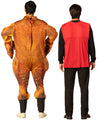 Thanksgiving Feast - Kraft Stove Top Turkey Stuffing & Cooked Turkey Couples Costume, Adult One Size