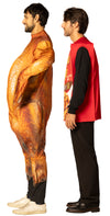 Thanksgiving Feast - Kraft Stove Top Turkey Stuffing & Cooked Turkey Couples Costume, Adult One Size