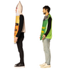 Tequila Rita Couple - BuzzBallz Tequila 'Rita & Tequila Bottle Couples Costume, Adult One Size