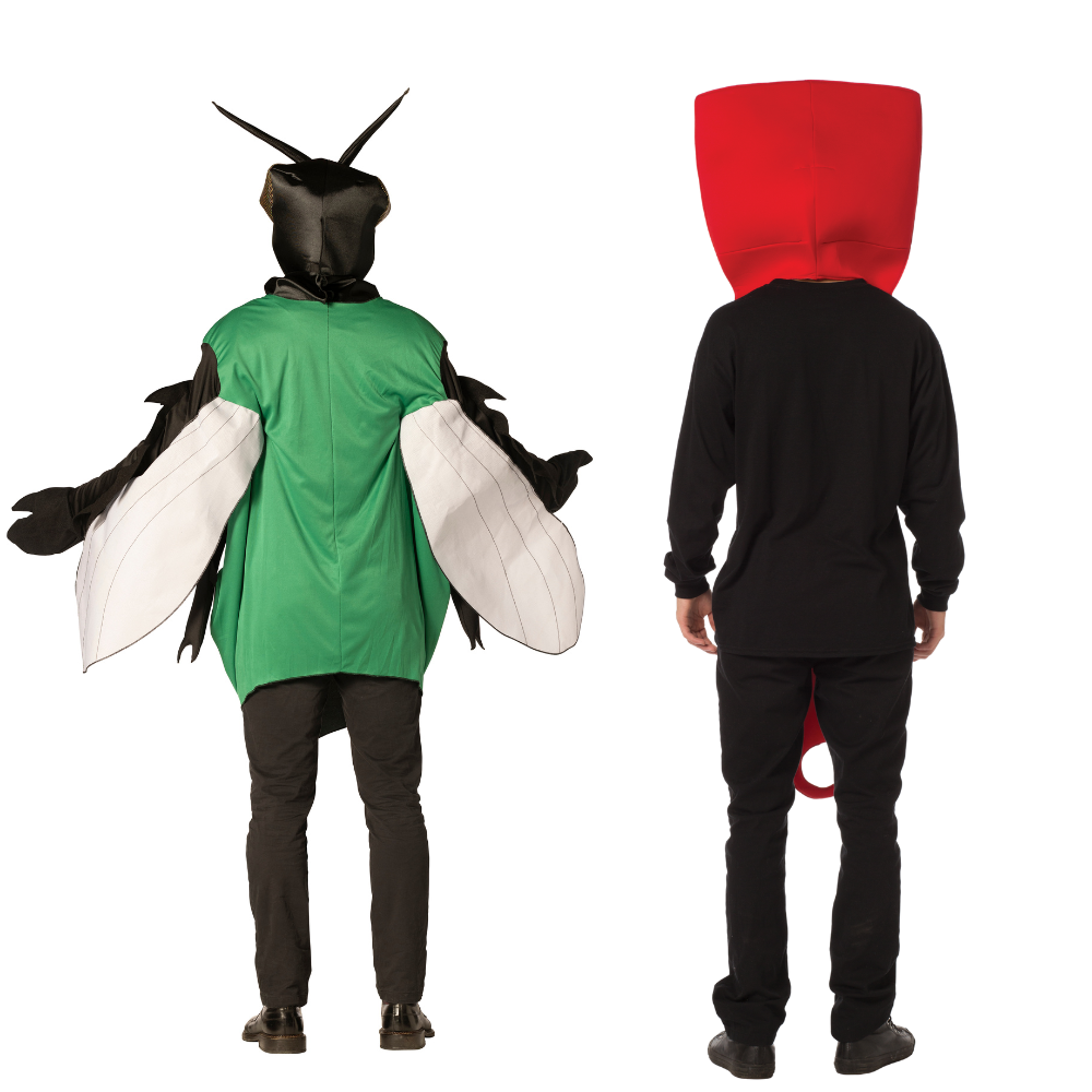 Swat It - Fly & Fly Swatter Couples Costume, Adult One Size