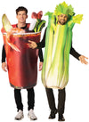 Bloody Sunday - Celery & Spicy Tomato Juice Couples Costume, Adult One Size