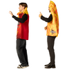 Doritos Couple - Dorito Nacho Cheese with Chips Tunic & Single Chip Couples Costume, Adult One Size