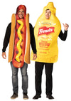 Grilled Hot Dog Ultimate & McCormick French's Mustard Couple Costume, Adult One Size