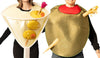 Dirty Martini Glass & Olive Couple Costume, One Size Fits Most Adults