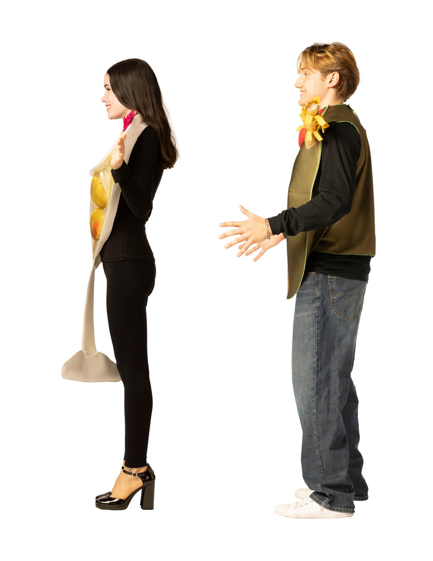 Dirty Martini Glass & Olive Couple Costume, One Size Fits Most Adults