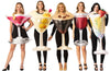 Dirty Martini, Espresso Martini, Cosmopolitan Dress, Champagne Flute, & Glass of Red Wine Dress Group Costume, One Size Fits Most Adults