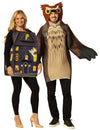 Owl & Haunted House Couple Costume, One Size Fits Most Adults