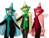 Fairy Godmother Hat, Cape, Wings & Wand, Blue, Green, & Pink Group Costume, One Size Fits Most Adults