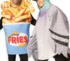 Pigeon & Festival Fries Bucket Couple Costume, One Size Fits Most Adults