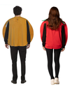 Bagel with Cream Cheese & Tomato Slice Couple Costume, One Size Fits Most Adults