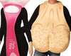 Pink Razor & Male Ball Sac Couple Costume, One Size Fits Most Adults