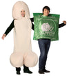 Mammoth Condom & Happy Halloweenie Couple Costume, One Size Fits Most Adults