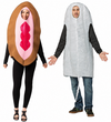 Brown Vagina and Tampon Couple Costume, One Size Fits Most Adults (Copy)
