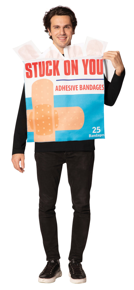 Stuck On You Bandages Box Costume, Adult One Size