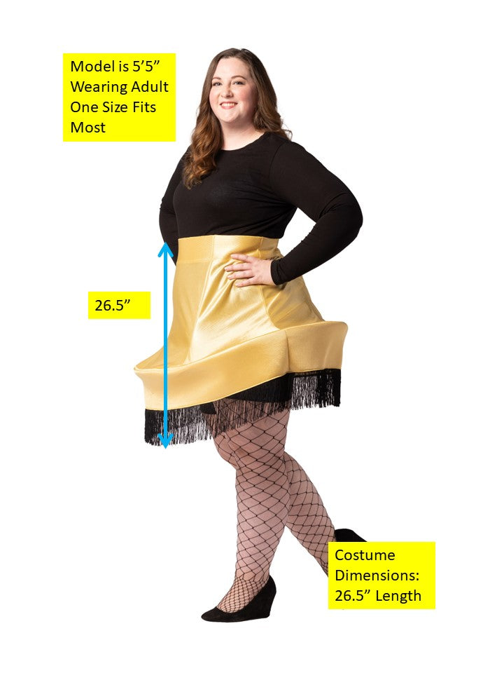 Christmas Lamp Skirt Halloween Costume, Women's Size 14-16