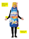 International Delight French Vanilla Creamer Costume, Adult One Size